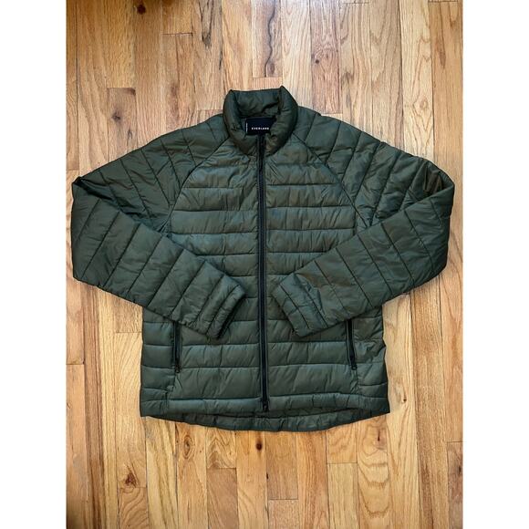 Everlane XS Renew Puffer Jacket In Sage Green - Picture 1 of 3
